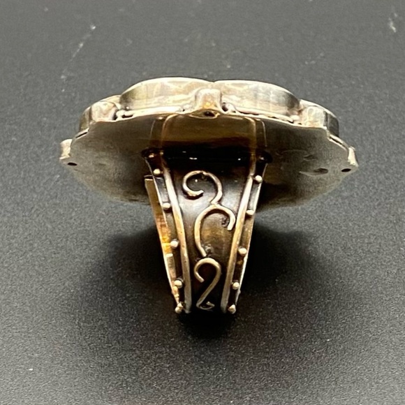 **RARE** Echo of the Dreamer Mars and Valentine SS semi precious stone ring. - Picture 6 of 6